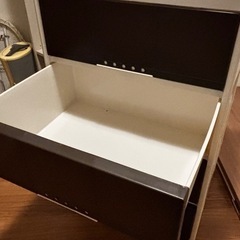 引き出し収納　プラスティック製　4段の画像