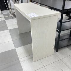 ★リユースのサカイ千葉中央店★ NITORI PCデスク 白系 H73×D40×W100 クリーニング済み TC5283の画像