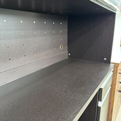 ★リユースのサカイ高崎店★TJ13317  レンジボード ダークブラウン H182×D42×W90 クリーニング済みの画像