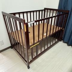 ★美品★ ヤトミ ベビーベッドの画像