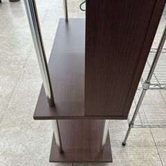 ★リユースのサカイ高崎店★TJ13318  棚 茶 H79.4×D30×W80 クリーニング済みの画像