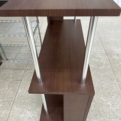 ★リユースのサカイ高崎店★TJ13318  棚 茶 H79.4×D30×W80 クリーニング済みの画像