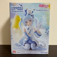 【🉐激アツ‼️】 初音ミク ぬーどるストッパー フィギュア 雪ミク スカイタウン　10thの画像