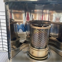 【中古】本体のみ コロナ 石油ストーブ ダークグレー RX-2214Y-HD 2014年製の画像