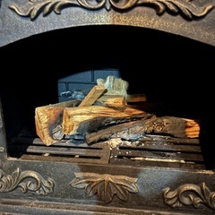 アンティーク　薪ストーブの画像