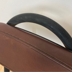 折りたたみチェア　ブラウンの画像