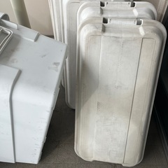 無印良品　特大コンテナ　4個の画像