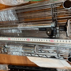 【No,424】プリンタートナールミナス 19mmポール 22*54cm 棚3段の画像