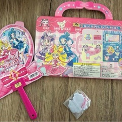 新品 キミとプリキュア アイドル シール キーホルダー シール帳 うちわの画像