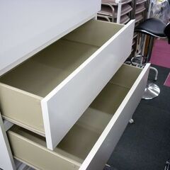 ☆②IKEA MALM 3段チェスト ホワイト 幅805mm 奥行480mm 高さ775mm タンス 衣類収納 マルム イケア たんす 札幌市 豊平区 平岸店の画像