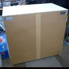 ☆②IKEA MALM 3段チェスト ホワイト 幅805mm 奥行480mm 高さ775mm タンス 衣類収納 マルム イケア たんす 札幌市 豊平区 平岸店の画像