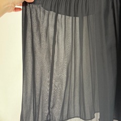 黒ワンピース（夏用）の画像