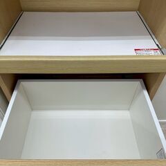 ★リユースのサカイ高崎店★TJ13320  食器棚 ライトブラウン H180.5×D37.5×W58.5 クリーニング済みの画像