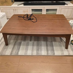 ニトリこたつテーブルの画像