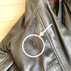 【値下げ】メンズ　COACH コーチ 本革コートLサイズ(表示M)の画像