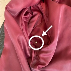 【値下げ】メンズ　COACH コーチ 本革コートLサイズ(表示M)の画像