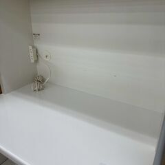 ★リユースのサカイ高崎店★TJ13321 (株)松田家具 レンジボード 白 H197.5×D48.5×W79 クリーニング済みの画像
