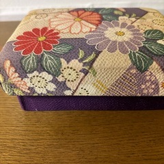 ちりめん裁縫箱の画像