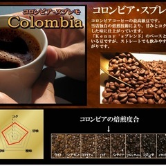 コーヒー豆 コロンビア500gの画像