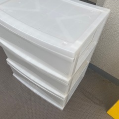 ニトリ　3段収納ボックス【昨日まで使っていました】の画像