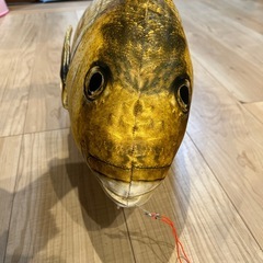 決定【お譲りします】金色鯛のぬいぐるみの画像