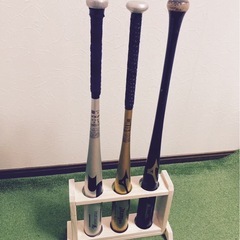 野球用品収納ハンドメイドの画像