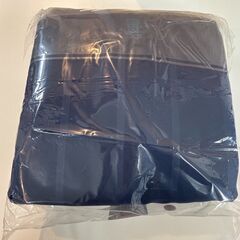 爽やかストライプでおしゃれに✨ネイビーの遮光カーテン100×135㎝の画像