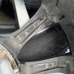 （決まりました）スタッドレスタイヤ アルミホイール付きの画像