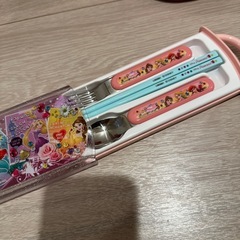 ーお話し中ープリンセス お弁当用カトラリーケースの画像