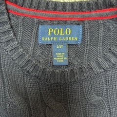 ポロラルフローレン　ニット３歳の画像