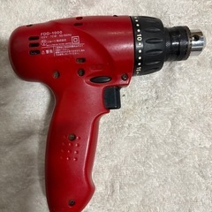 🌟電動ドリル　赤の画像