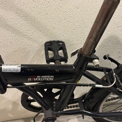 折りたたみ自転車の画像