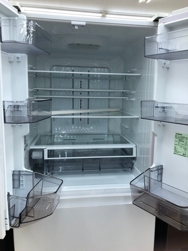 《尼崎市/リサイクルショップドリーム次屋店》★ジモティー割引有★6ドア冷蔵庫　551L 東芝　GR-U550FK 2022年製　中古品　クリーニング済み☆尼崎市若王寺☆