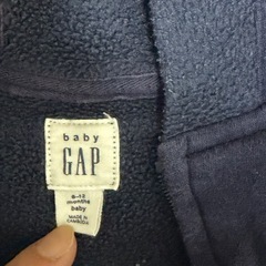 GAPパーカー裏起毛80cm の画像