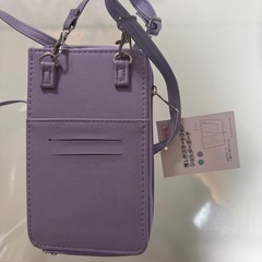 スマホショルダー紫の画像