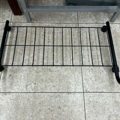 ★リユースのサカイ高崎店★TJ13327  ランドリーラック 黒 H65.5×D40.5×W64.5 クリーニング済みの画像