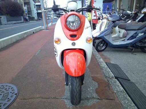 NO.5557　Ｅ－ＶＩＮＯ（イービーノ）　電動スクーター　走行距離２７８８ＫＭ　オレンジ＆ホワイト　☆彡