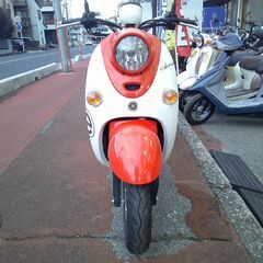 NO.5557　Ｅ－ＶＩＮＯ（イービーノ）　電動スクーター　走行距離２７８８ＫＭ　オレンジ＆ホワイト　☆彡の画像