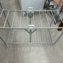★リユースのサカイ高崎店★TJ13328  ラック 白 H148.5×D48×W102 クリーニング済みの画像