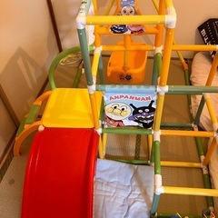 アンパンマン　ジャングルジム　うちの子天才　ブランコパークDXの画像