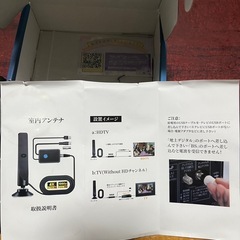 新品　地デジアンテナ4Kの画像