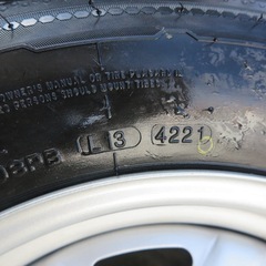 ジムニーJB23スタッドレスタイヤの画像