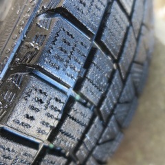 ジムニーJB23スタッドレスタイヤの画像