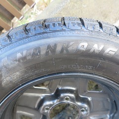 ジムニーJB23スタッドレスタイヤの画像