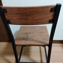 (無料)ニトリのヴィンテージ風チェアの画像