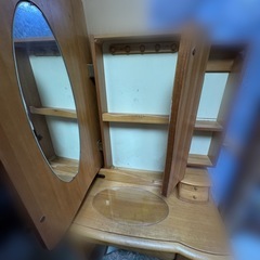 ドレッサー 収納 机の画像