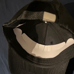 【未使用】黒いキャップの画像