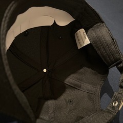 【未使用】黒いキャップの画像