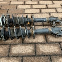 ミラL285s用フロント純正サスペンション左右（引き取り限定）の画像