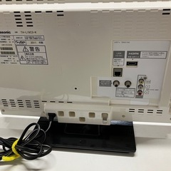 O2511-211 Panasonic 19インチ液晶テレビ TH-L19C3-K 2011年製 地上波のみ視聴確認済み リモコン付き 中古の画像